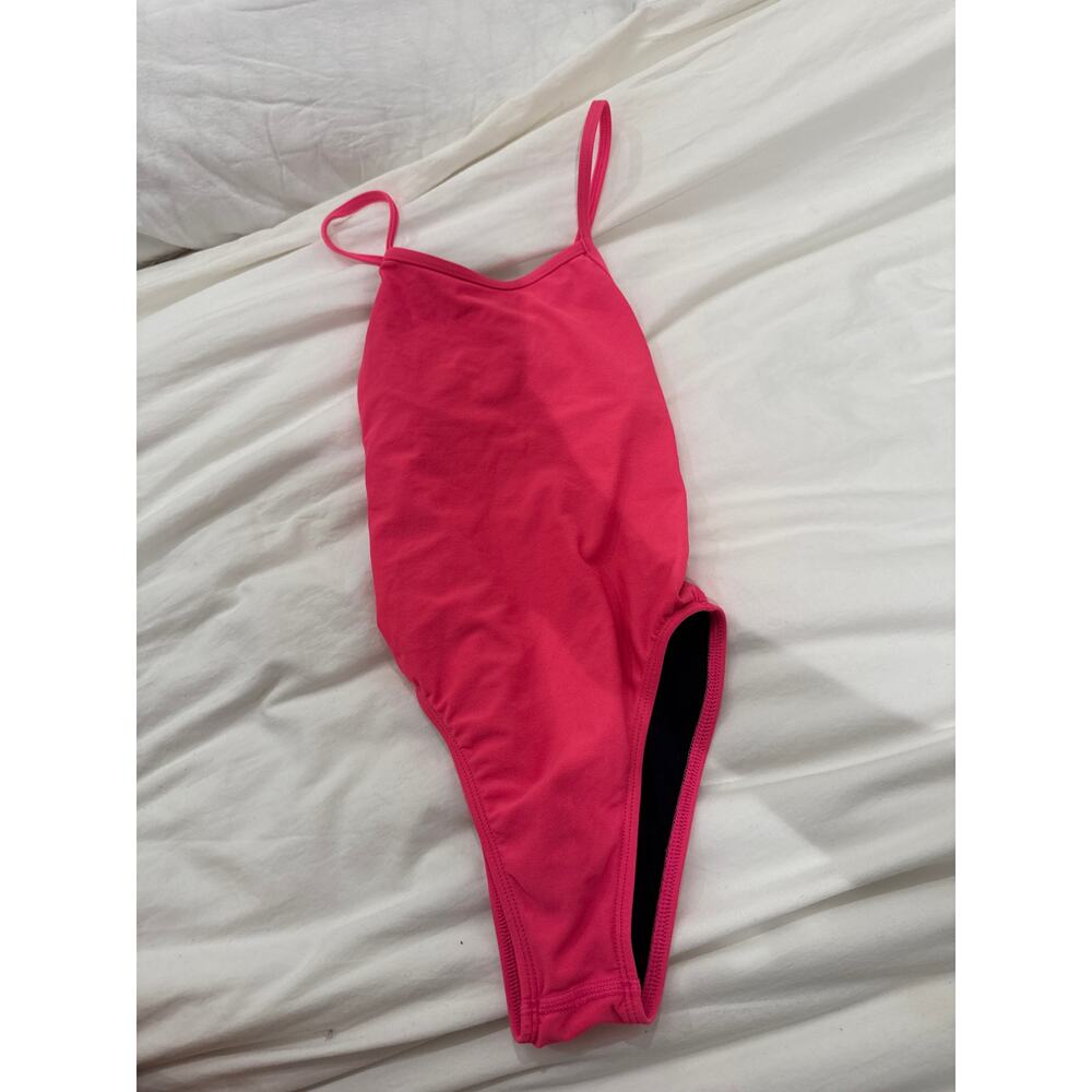 Jolyn swimwear Perry Swim Onesie (Brights) - Hot Pink /26 fixed back
